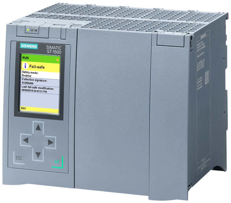 SIEMENS S7-1500 CPU 1516TF-3 PN/DP PROF-IRT 2-PORT SWITCH ETHERNET PROFIBUS 1.5MB-PROG AND 5MB-DATA