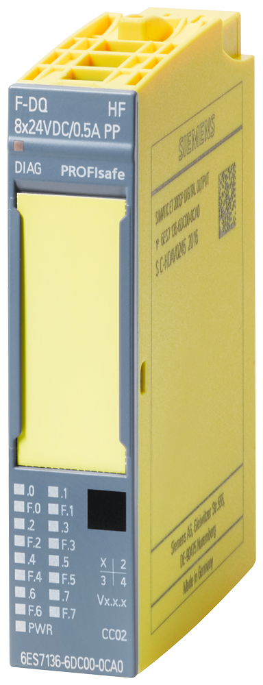 SIEMENS ET200SP MODULO F-DQ 8X24VDC 0.5A