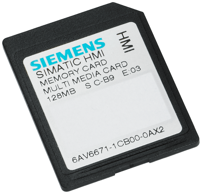SIEMENS SIMATIC MMC CARD 128MB FOR OP77B OP-TP177B OP-TP277 MP177-377