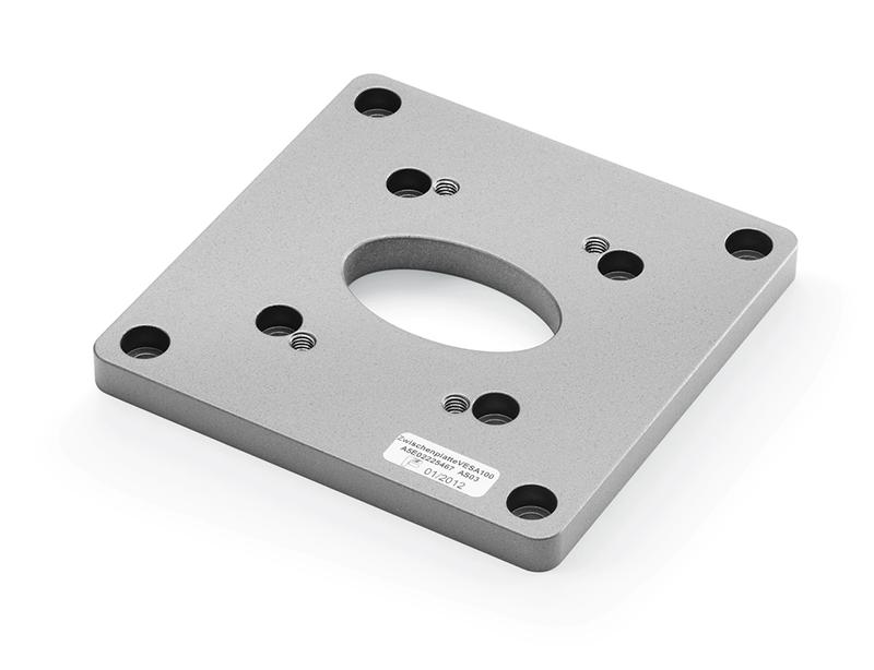 SIEMENS SIMATIC ADAPTER SET VESA 100 FOR FULLY ENCLOSED HMI DEVICES 1 ADAPTER PLATE AND 8 SCREWS NOT SUITABLE FOR 19IN PRO DEVICES