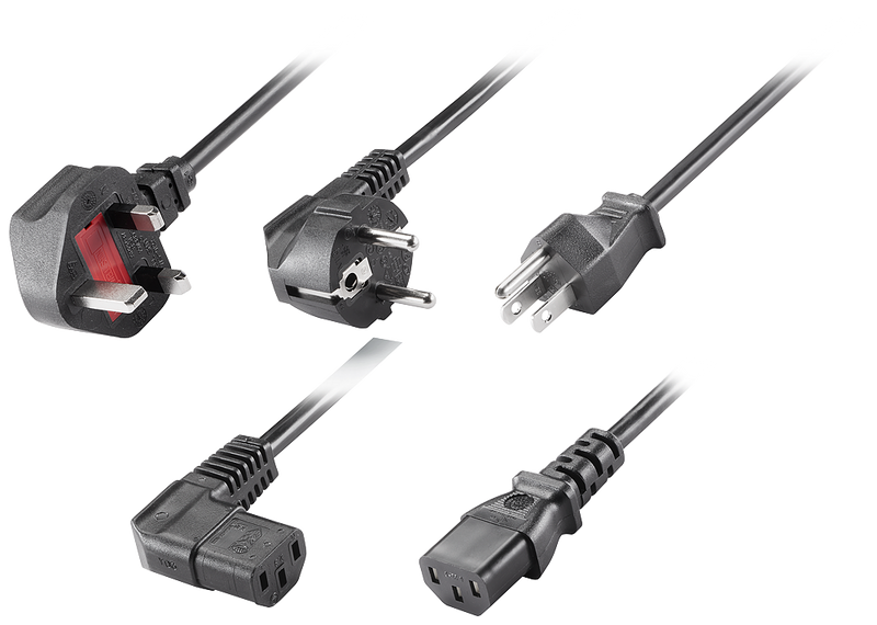 SIEMENS PC POWER SUPPLY CABLE 230 V AC STRAIGHT 3 M FOR POWER PG AND RACK PC FOR GERMANY FRANCE SPAIN THE NETHERLANDS BELGIUM SWEDEN AUSTRIA FINLAND