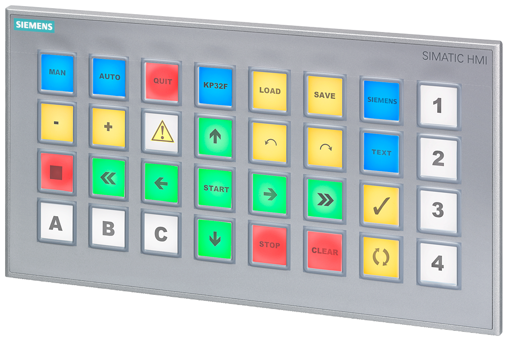 SIEMENS SIPLUS KP32F PN KEY PANEL 32 HEY PROFINET