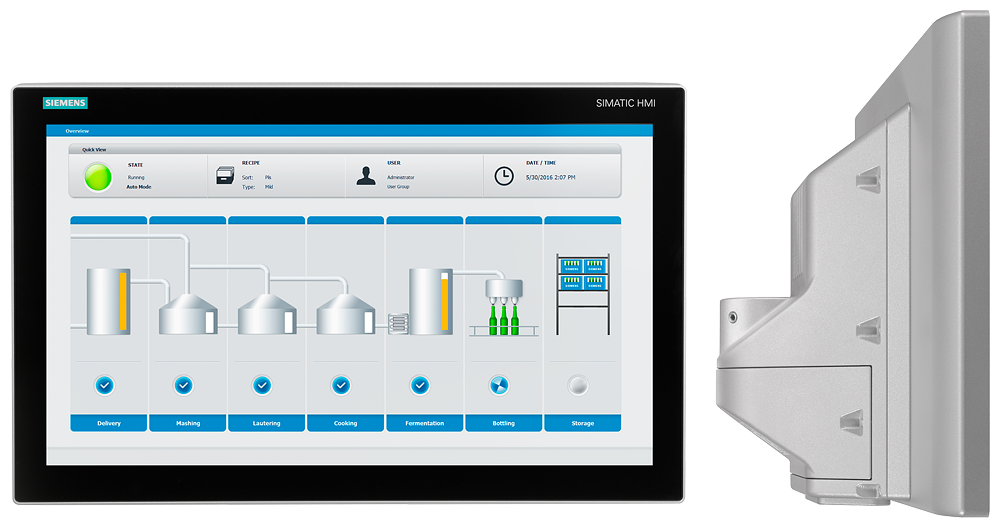 SIEMENS SIMATIC HMI TP1900 COMFORT 19" PROFINET INTERFACE
