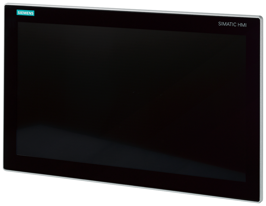 SIEMENS SIMATIC ITC1900 V3 INDUSTRIAL THIN CLIENT 19IN WIDESCREEN TFT DISPLAY CAPACITIVE TOUCH SENSOR SUPPORTED PROTOCOLS: RDP VNC SMARTSERVER HTML5 ET AL NEUTRAL DESIGN PANEL MOUNT