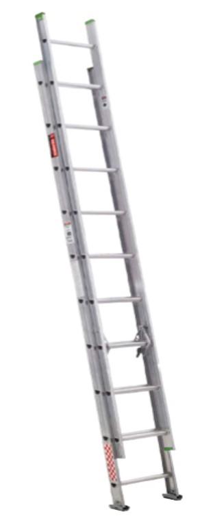 PELDAÑOS ESCALERA EXTENSION AL 20 ESC TIPO III 90 KG BASICA VERDE 5.18M 112320