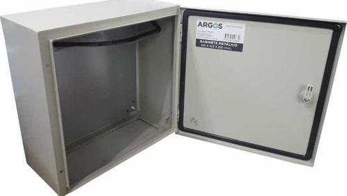 ARGOS Gabinete Metálico con Platina 30X30X15 cms SKU: GAB30X30X15-ARG