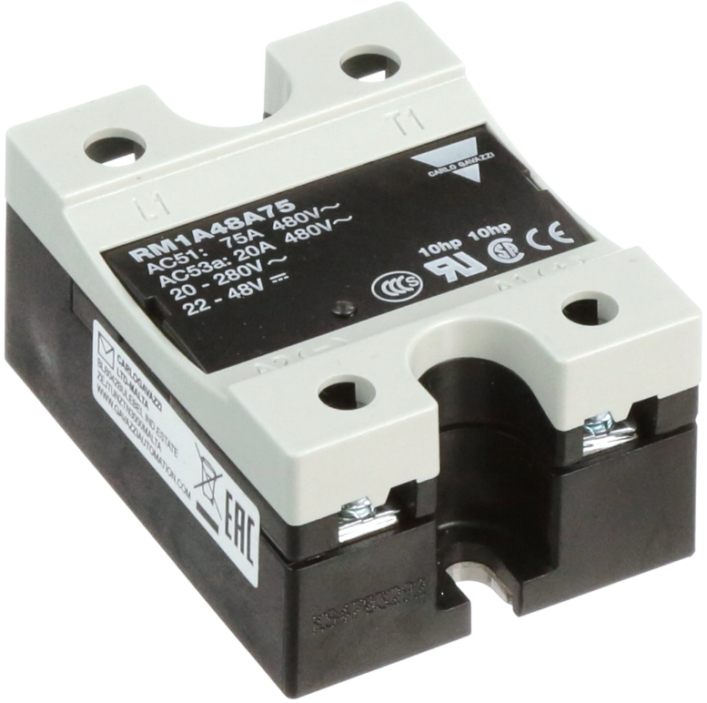 CARLO GAVAZZI REL EDO SOLIDO P/PANEL 1F 75A 42-530VAC CTRL 20-280