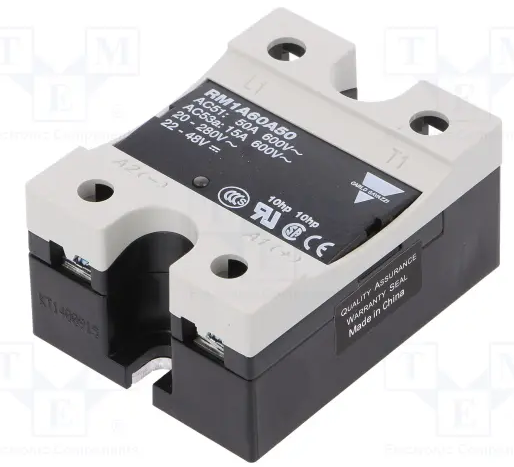 CARLO GAVAZZI REL EDO SOLIDO P/PANEL 1F 50A 42-660VAC CTRL-20VAC