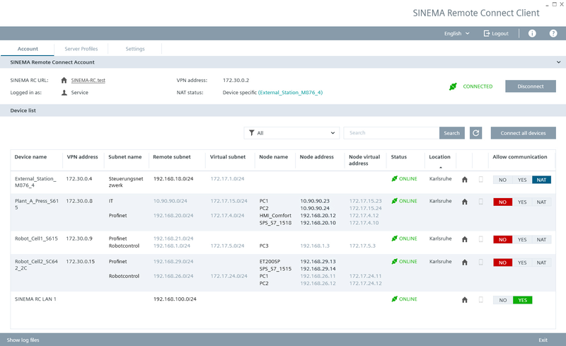 SIEMENS SINEMA RC UPGRADE 64 CONEX VPN