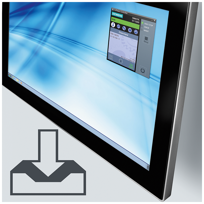 SIEMENS S7-1500 SOFTWARE CONTROLLER CPU 1507S SINGLE LICENSE FOR 1 INSTALLATION R-SW SOFTWARE DOCUMENTATION AND LICENSE KEY