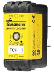 BUSS FUSIBLE CUBEFUSE CLASE J 45A C/PROTECCION 600V TCF-45