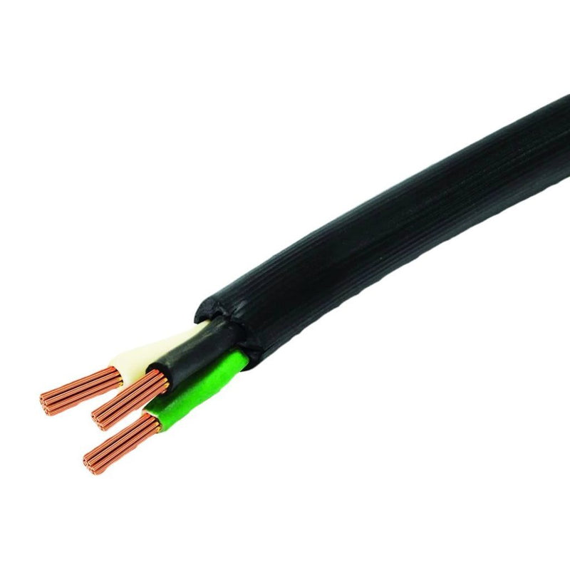 Cable Uso Rudo Argos 3X14 Awg Negro Por Metro SKU: URARG3X14-MTo