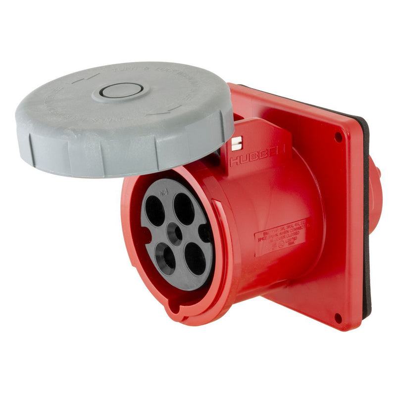 HUBBELL RECEPTACULO PYS GI 3P 4H 30A 480V