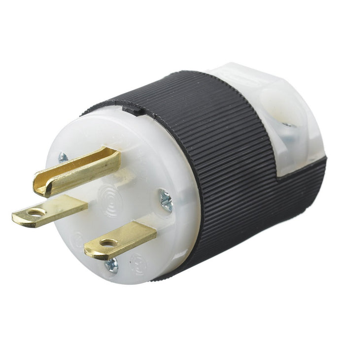 HUBBELL Plug 15A 250V 6-15P B/W SKU: HBL5666C