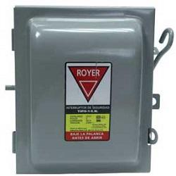 ROYER INTERRUPTOR DE SEGURIDAD 3X30A 250V