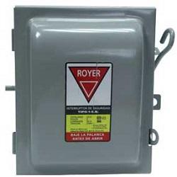 Royer Interruptor De Seguridad 3X30A 250V SKU: WD2231