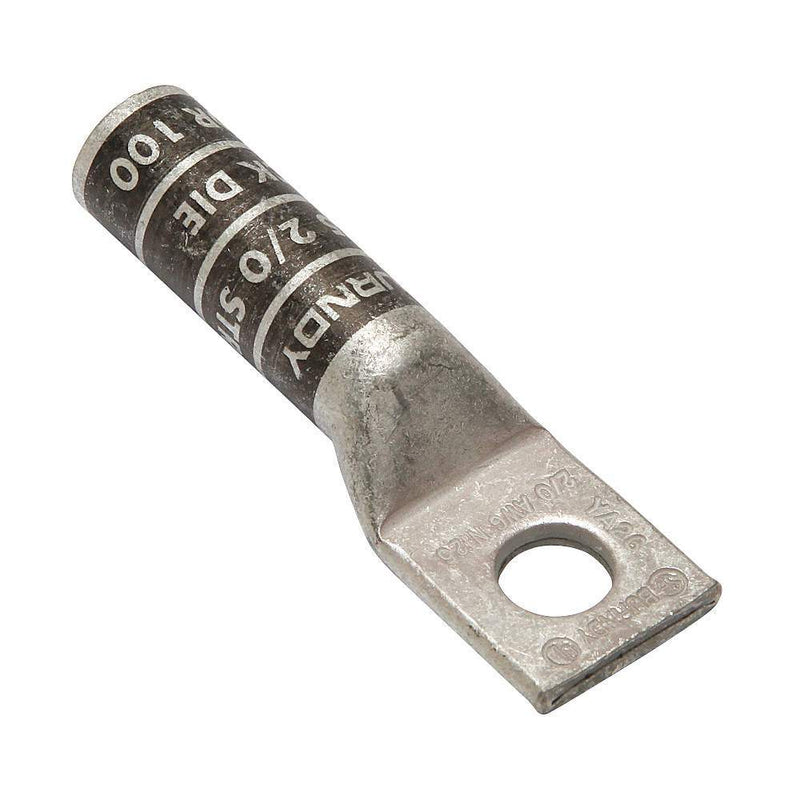 BURNDY ZAPATA 1 BARRENO 3/8" CAÑON LARGO 2/0 AWG
