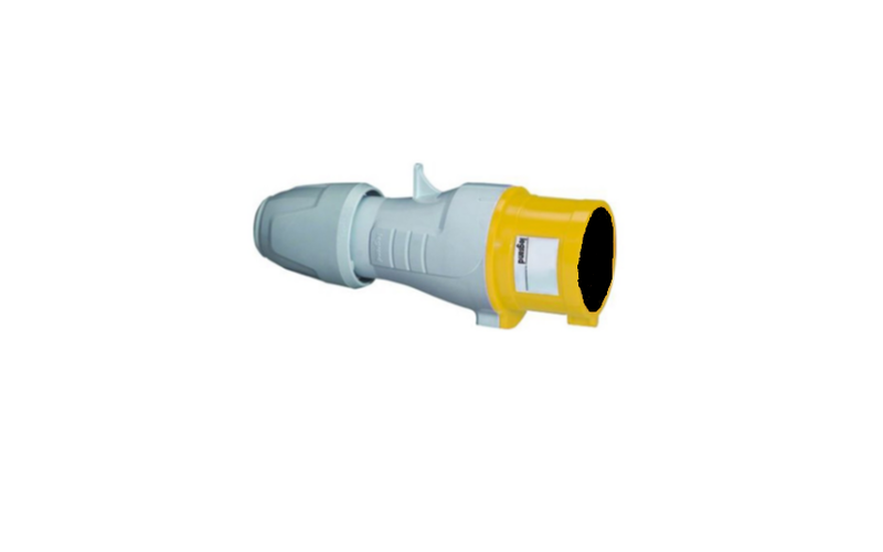 LEGRAND CLAVIJA AEREA 2P+T 32A 100/130V 4H AMARILLO IP44 HYPRA