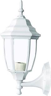 Farol Pared Cristal Claro Biselado P/E26 Blanco SKU: FTL-6002B