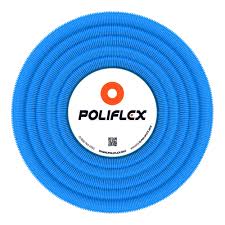 POLIFLEX Telefónico azul 3/4 50mts SKU: POLIFLEX34Z