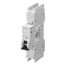 SIEMENS INT TERMOMAG P/RIEL 1P 4A D 14KA 440VAC 60VDC