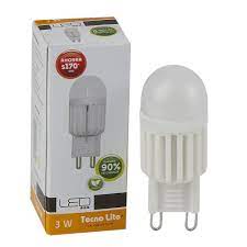 TECNOLITE LAMP LED AMPOLLETA 3W3000KG9180LM G9D-LED/3W/30