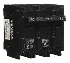 SIEMENS INTERRUPTOR TERMOMAGNETICO QP 3P 50 AMPS