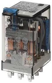 FINDER RELEVADOR ENCAPSULADO 10AMP 120VAC 3P2T 11PIN