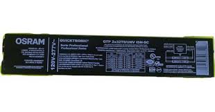 OSRAM BALASTRO ELECTRONICO 2X32W MULTIVOL. QTP2X32T8/UNV ISN-SC