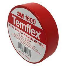 EATON CINTA DE PVC TEMFLEX 1600 600V 18M ROJA
