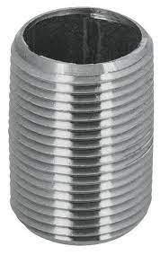 NIPLE CORTO DE ALUMINIO 1