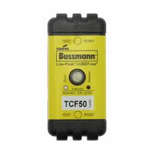 BUSS FUSIBLE CUBEFUSE CLASE J 50A C/PROTECCION 600V TCF-50