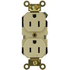 LEVITON CONTACTO DUPLEX 15A 125VAC MARFIL