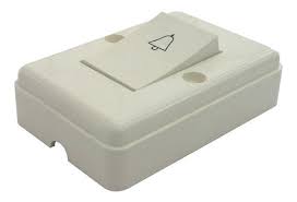 ROYER BOTON TIMBRE PLANO 10A 127V MARFIL