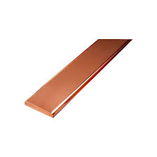 BARRA (SOLERA) DE COBRE DE  1/2" X 1/4"