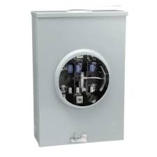 SQUARE D BASE MEDIDOR 3F 4H 7 MORDAZAS 200A 600VAC 2-1/2