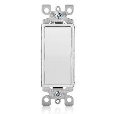 LEVITON DECORA APAGADOR ILUMINADO BCO 15AMP 120/277V