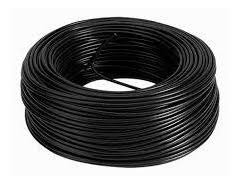 Cable IUSA THW 12AWG negro rollo SKU: CAI12N