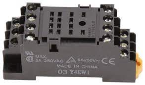 OMRON Base Para Relevador Mini 5Amp 250Vac 14Pin SKU: PYF14A-E