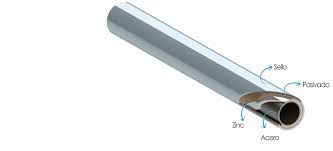 TUBO CONDUIT PARED DELGADA  1/2"" (13mm) C/COPLE