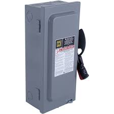 SQUARE D DESCONECTADOR SERV. PESADO 3P 30AMP S/PORTAFUSIBLE