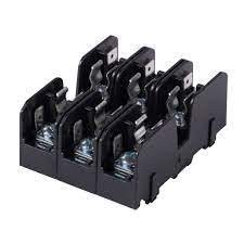 BUSS PORTA FUSIBLE CLASE CC CONECTOR DE TORNILLO 3 POLOS