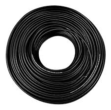 Cable THW nylon negro 8 AWG por metro SKU: CAVYN8N-MTO