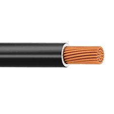 KOBREX CABLE 1/0 NEGRO THHW ROLLO 100MTS