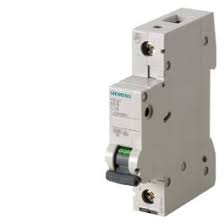 SIEMENS INT TERMOMAG P/RIEL 1P 63A C 6KA 440VAC 60VDC