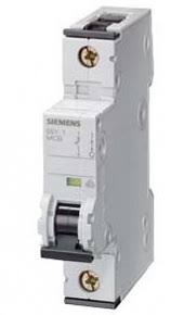 SIEMENS INT TERMOMAG P/RIEL 1P 4A C 10kA 440VAC 72VDC