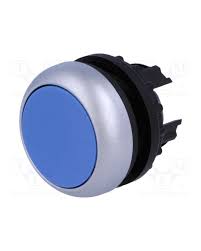 MOELLER Cabeza Botón azul plástico  216600 SKU: M22-D-B
