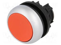 MOELLER Cabeza Botón sostenido rojo plástico  216617 SKU: M22-DR-R