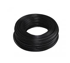Cable THN nylon negro rollo 100 12 AWG SKU: CAVYN12N
