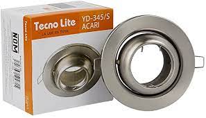 TECNOLITE EMP. DIRIGIBLE EYEBALL REDONDO P/MR16 SATINADO